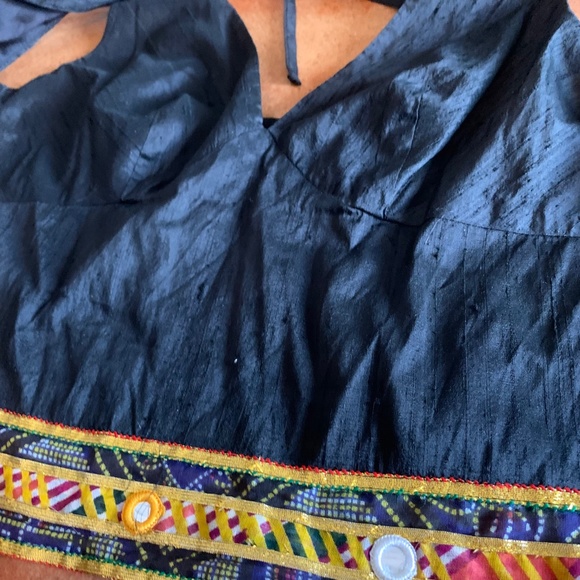 Vintage 100% silk unique top and pants set - Picture 9 of 9